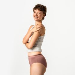 Lot de 3 slips "POLLY" coton bio, GOTS et VEGAN