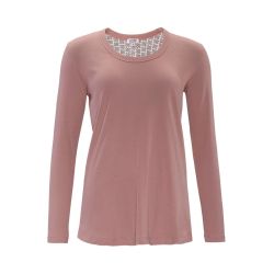 Haut de pyjama "SALISA" 100 % coton bio, vert, GOTS et VEGAN