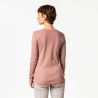 Haut de pyjama "SALISA" 100 % coton bio, vert, GOTS et VEGAN