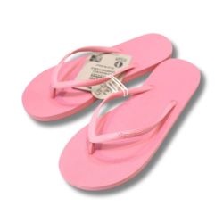 Tongs "LA CIOTAT" Semelle rose - Strap rose