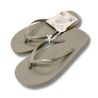 Tongs "MARCIAC" - Semelle kaki - Strap kaki