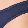 Culotte "CHLOE" coupe classique avec dentelle - 95% coton bio - GOTS