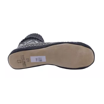 Chaussons Norvégiens verts anis et noir