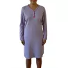 Chemise de nuit en coton 100% biologique