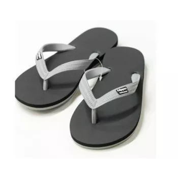 Tongs éthiques & écologiques black grey Maldives