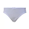 Culotte, slip fille blanc 95% de coton biologique 