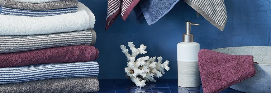 Linge de toilette en coton biologique