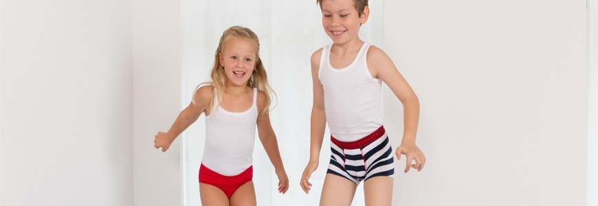 Sous- vêtement et pyjamas coton bio enfant,