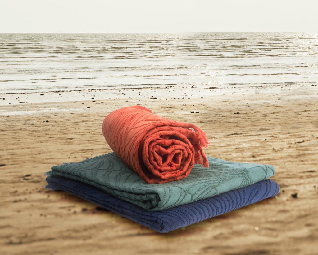 Serviettes de plage et de hammam