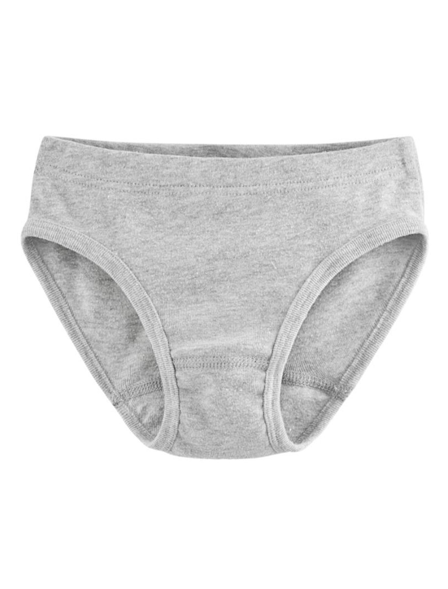 Culotte 100 coton bio de 2 a 13 ans gris chine GOTS Comptoir Biosud