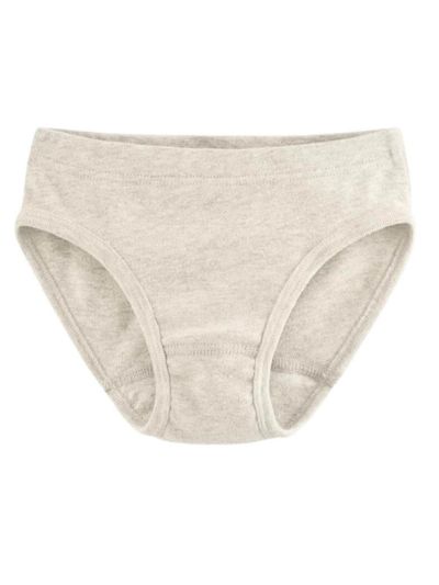 Culotte 100% coton bio, 12/13 ans, naturel chiné GOTS