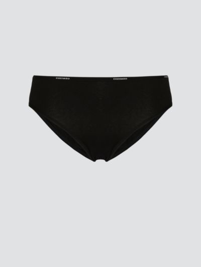 Culotte jazz confortable, noir , GOTS, fairtrade
