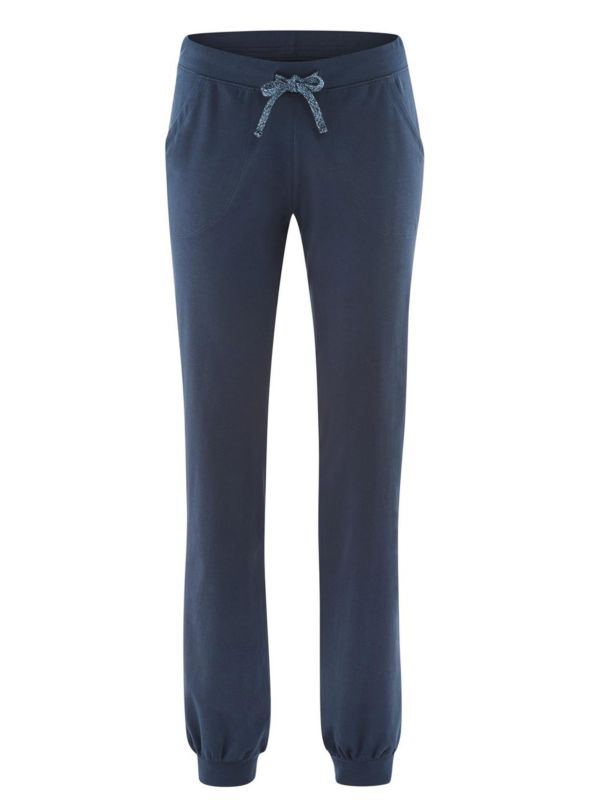 Pantalon coton bio détente Bleu marine
